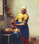 Вермер Делфтский (Vermeer van Delft) Ян : Молочница