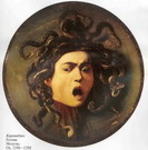 Караваджо (Caravaggio) Микеланджело да (настоящее : Голова Медузы 2