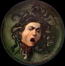 Караваджо (Caravaggio) Микеланджело да (настоящее : Голова Медузы