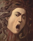Караваджо (Caravaggio) Микеланджело да (настоящее : Горгона. Фрагмент