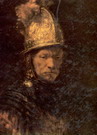 Рембрандт Харменс ван Рейн: Мужчина в золотом шлеме