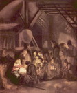 Рембрандт Харменс ван Рейн: Поклонение пастухов. Вариант