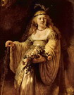 Рембрандт Харменс ван Рейн: Портрет Саскии в облике Флоры