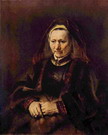 Рембрандт Харменс ван Рейн: Портрет сидящей пожилой женщины