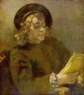 Рембрандт Харменс ван Рейн: Портрет читающего Титуса