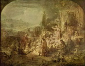 Рембрандт Харменс ван Рейн: Проповедь Иоанна Крестителя