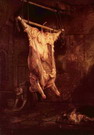 Рембрандт Харменс ван Рейн: Разделанная бычья туша