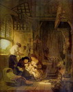 Рембрандт Харменс ван Рейн: Святое семейство. Вариант
