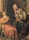 Рембрандт Харменс ван Рейн: Товит, подозревающий жену в воровстве
