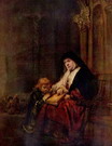 Рембрандт Харменс ван Рейн: Тимофей и его бабушка