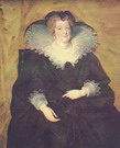 Рубенс  Питер Пауль: Портрет королевы Марии Медичи