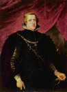 Рубенс  Питер Пауль: Портрет Филиппа IV