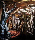 Эль Греко (El Greco) Доменико (наст. имя Доменикос: Снятия пятой печати (копия)