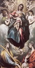 Эль Греко (El Greco) Доменико (наст. имя Доменикос: Мадонна с младенцем, Святыми Инессой и Мартиной