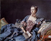 Буше Франсуа : Мадам Помпадур. Портрет