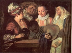 Ватто (Watteau) (Жан) Антуан : Актеры Французкой комедии