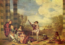Ватто (Watteau) (Жан) Антуан : Друзья жизни