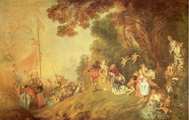 Ватто (Watteau) (Жан) Антуан : На Киферу