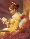 Фрагонар Жан Оноре : Девушка с письмом