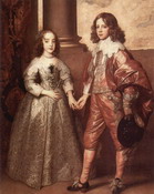 Ван Дейк: Портрет Вильгельма Оранского с его невестой Марией Стюарт