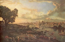 Каналетто (Canaletto) (собств. Каналь, Canal) Джов: Панорама Варшавы