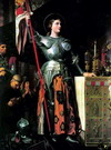 Хогарт Уильям: Жанна Д'Арк на коронации Карла VII