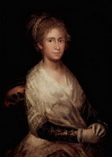 Гойя Франсиско (полное имя Франсиско Хосе де Гойя-: Портрет жены художника