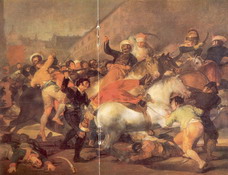 Гойя Франсиско (полное имя Франсиско Хосе де Гойя-: Эпизод сраженья 2 мая 1808 года