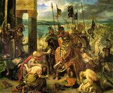 Делакруа (Delacroix) Эжен : Вход крестоносцев в Константинополь