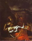 Делакруа (Delacroix) Эжен : Погребение Христа
