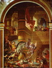 Делакруа (Delacroix) Эжен : Хелиодорус, изгоняемый из храма