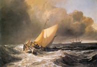 Тёрнер Джозеф: Голландские рыбаки в бурю
