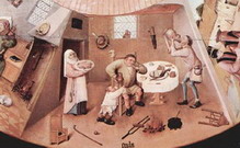 Босх (Bosch; собственно ван Акен, van Aeken) Иероним (Хиеронимус): Семь смертных грехов. Невоздержанность