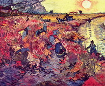 Ван Гог (van Gogh) Винсент : Красные виноградники