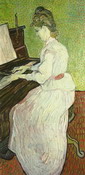 Ван Гог (van Gogh) Винсент : Мадемуазель Гаше за фотрепиано