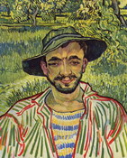 Ван Гог (van Gogh) Винсент : Молодой крестьянин