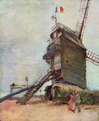 Ван Гог (van Gogh) Винсент : Мулен де ла Галетт