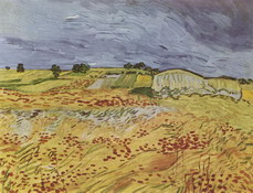 Ван Гог (van Gogh) Винсент : Пейзаж близ Овера