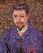 Ван Гог (van Gogh) Винсент : Портрет доктора Рея