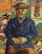 Ван Гог (van Gogh) Винсент : Портрет папаши Танги