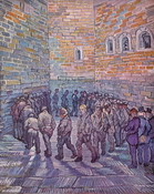 Ван Гог (van Gogh) Винсент : Прогулка заключенных
