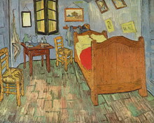 Ван Гог (van Gogh) Винсент : Спальня Ван Гога