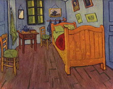 Ван Гог (van Gogh) Винсент : Спальня Винсента ВанГога. Вариант