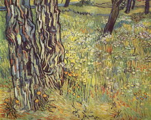Ван Гог (van Gogh) Винсент : Стволы деревьев