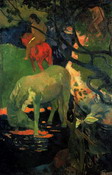 Гоген (Gauguin) Поль : Белая лошадь