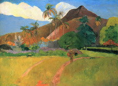 Гоген (Gauguin) Поль : Горы на Таити