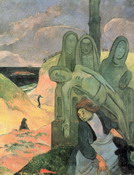 Гоген (Gauguin) Поль : Зеленый Христос