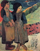 Гоген (Gauguin) Поль : Маленькие бретонки