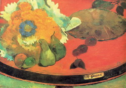 Гоген (Gauguin) Поль : Натюрморт в колониальном стиле