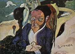 Гоген (Gauguin) Поль : Портрет Майера де Хаана